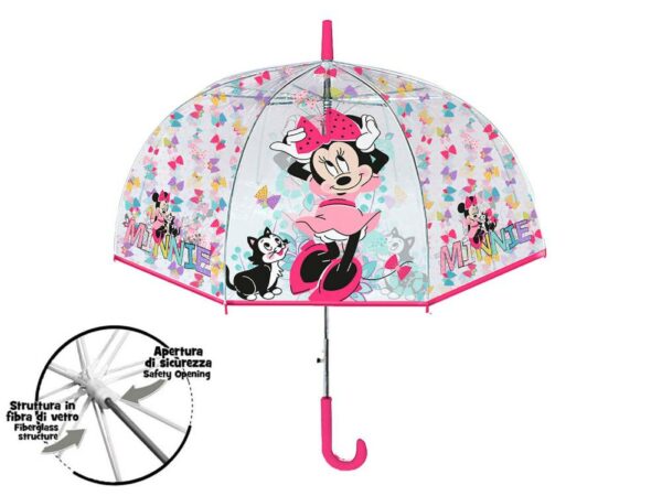Minnie Mouse PVC Dome Umbrella