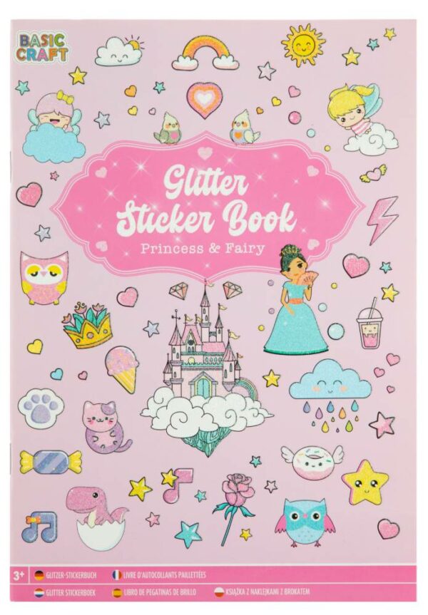 Glitter Sticker Book A5 2 Assorted - Image 4