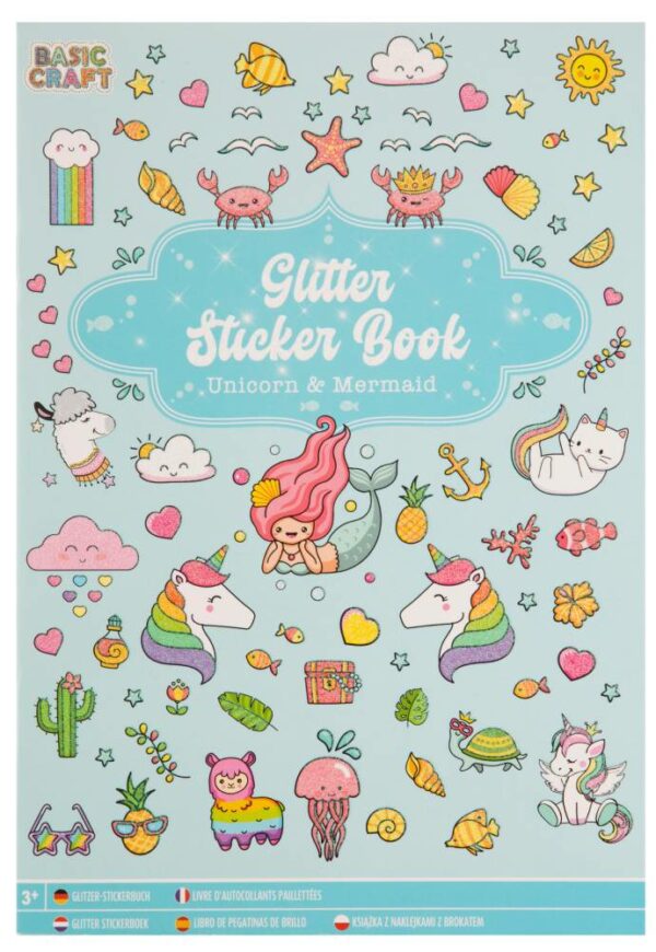 Glitter Sticker Book A5 2 Assorted - Image 5