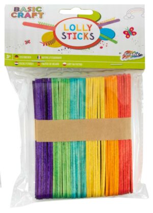 Popsicle Sticks Coloured