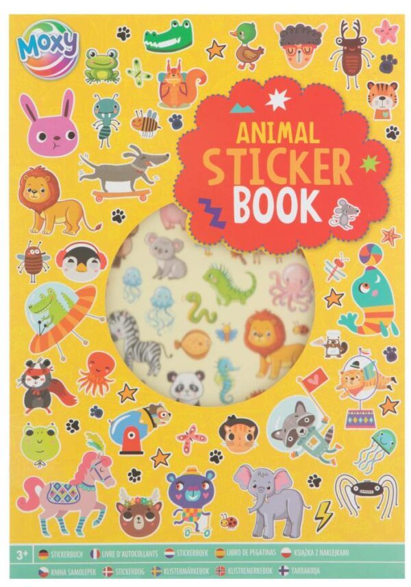 A4 Sticker Book, 8 Sheets 3 Assorted - Image 3