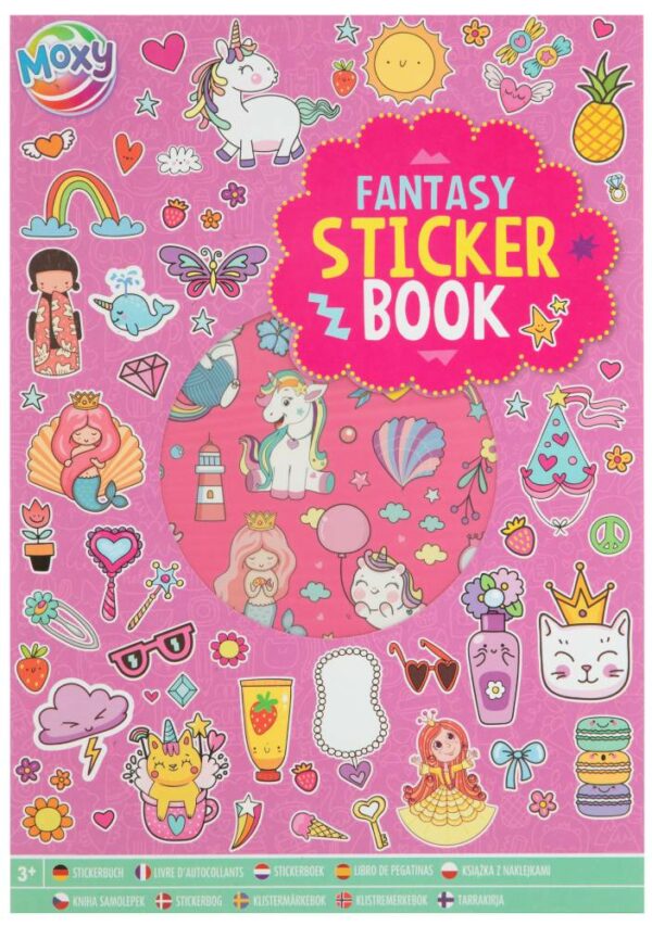 A4 Sticker Book, 8 Sheets 3 Assorted - Image 5
