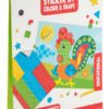 Sticker By Colour & Shape, 12 Sheets - Image 2