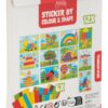 Sticker By Colour & Shape, 12 Sheets - Image 4