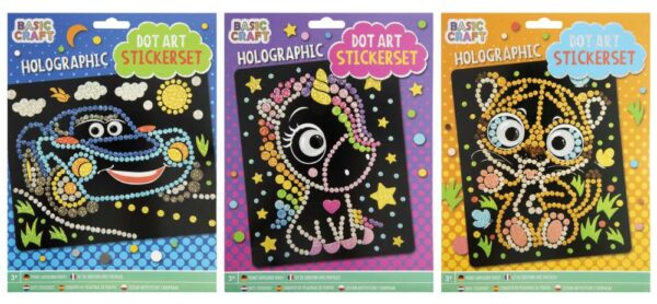 Holographic Dot Sticker Set