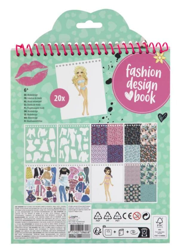 Fashion Designer Book 24x20cm 20 Sheets - Image 5