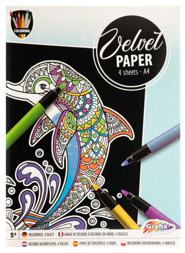 Velvet Paper A4 4 Sheets - Image 5