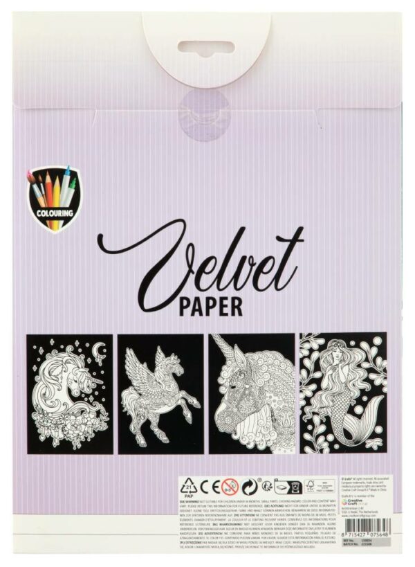 Velvet Paper A4 4 Sheets - Image 6