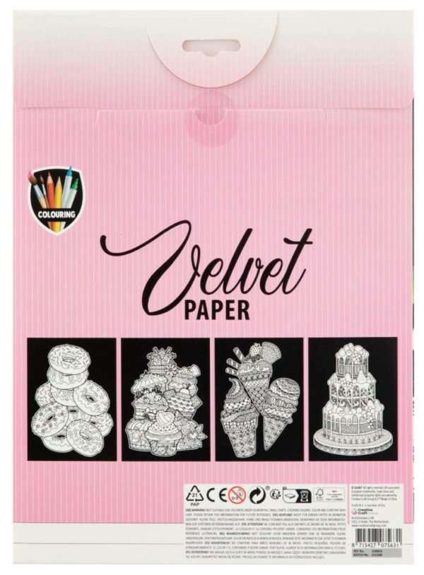 Velvet Paper A4 4 Sheets - Image 7
