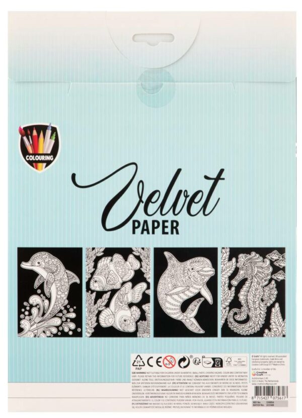 Velvet Paper A4 4 Sheets - Image 9