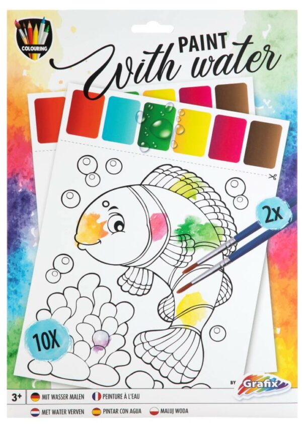Paint With Water, 10 Sheets