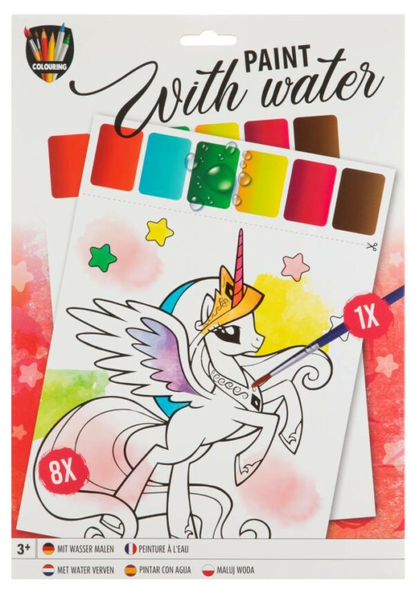 Paint With Water A4 - 8 Sheets - Image 4