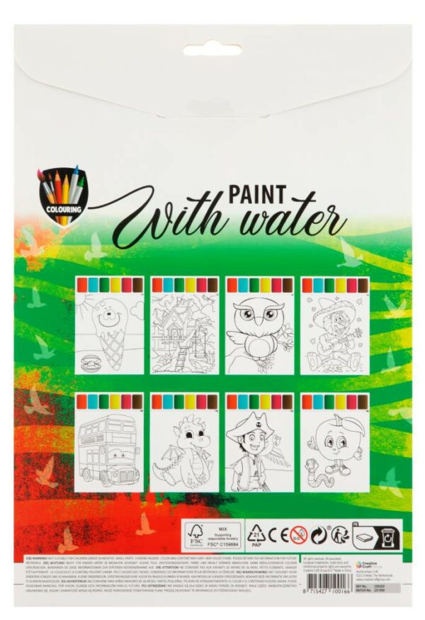 Paint With Water A4 - 8 Sheets - Image 6