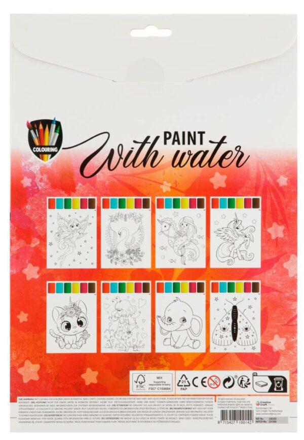 Paint With Water A4 - 8 Sheets - Image 7