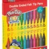 Play-doh 12 Double Ended Felt Tip Pens