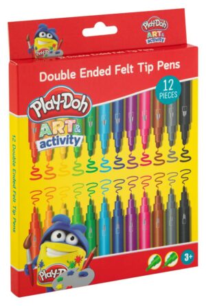 Play-doh 12 Double Ended Felt Tip Pens