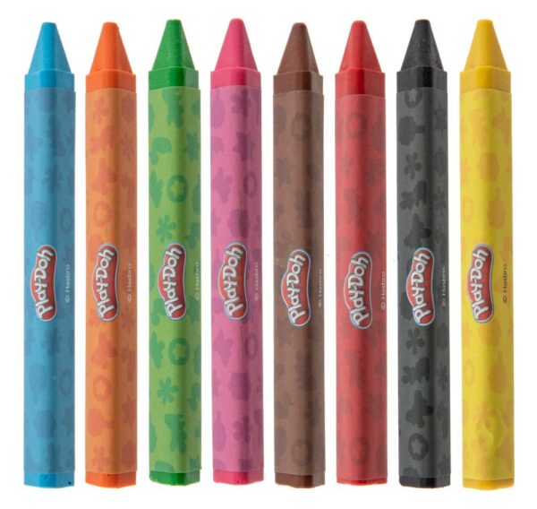 8 Jumbo Crayons Play-doh - Image 3