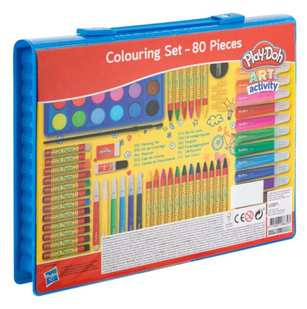 Play-doh Colouring Set 80 Pieces - Image 2