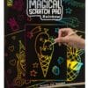 Magical Scratch Pad A4 20 Sheets + Pen - Image 3