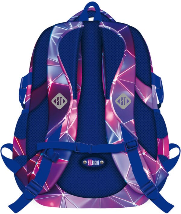 St.Right 4 Compartment Backpack BP-01 Neon Party - Image 2