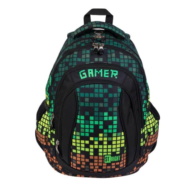 St.Right 4 Compartment Backpack Pixel Gamer