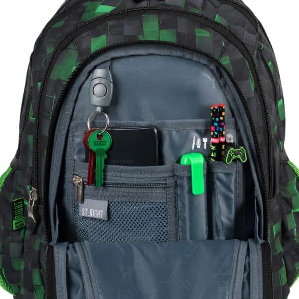St.Right 4 Compartment Backpack 4 BP-04 Dark Game - Image 5