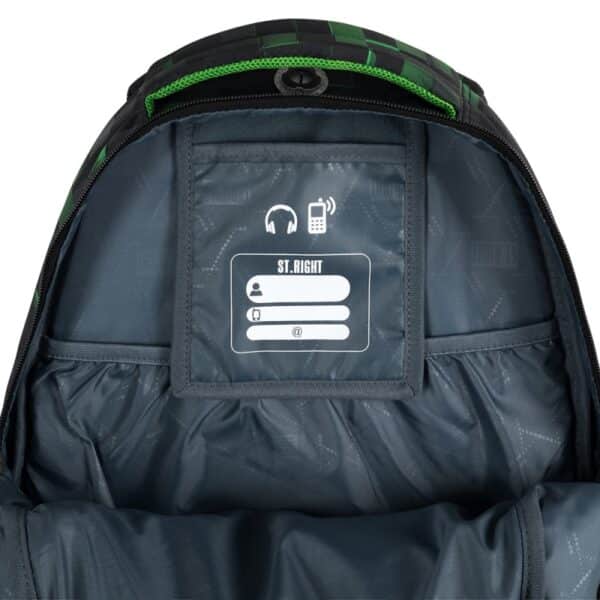 St.Right 4 Compartment Backpack 4 BP-04 Dark Game - Image 6