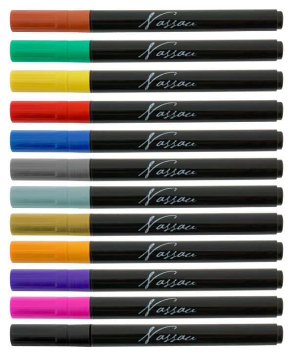 Glass & Porcelain Markers 12 Pack - Image 2