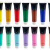 Paint Acrylic Set, 9 bright/9 pastel - Image 4