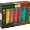 Acrylic Paint, Basic Colours 12x75ml