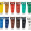 Acrylic Paint, Basic Colours 12x75ml - Image 2