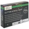 Acrylic Glitter Paint  Set 6x75ml - Image 2