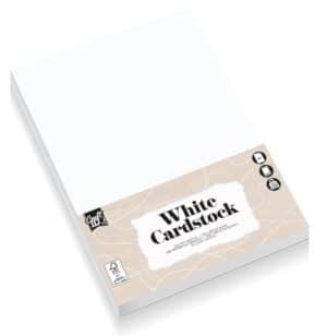 A4 White Cardboard, 10 Sheets, 220gsm