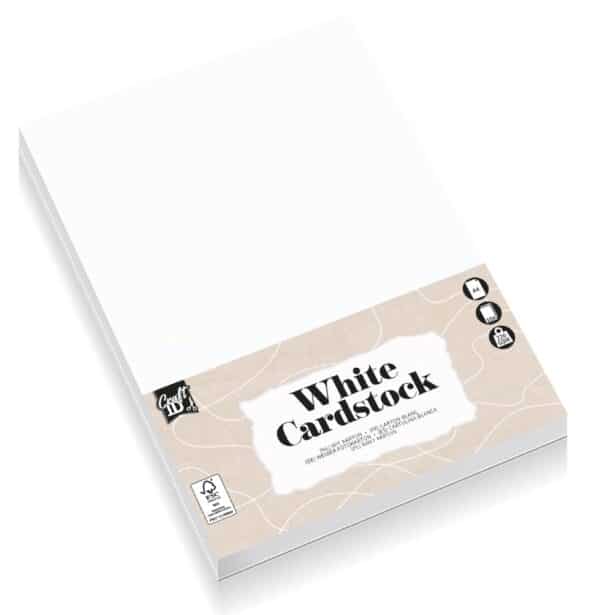 A4 White Cardboard, 10 Sheets, 220gsm