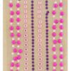 Rhinestones & Pearls Stickers, 212 Pcs, - Image 3