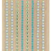 Rhinestones & Pearls Stickers, 212 Pcs, - Image 4