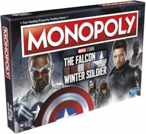 Monopoly Marvel Studios The Falcon and The Winter Soldier Edition Board Game