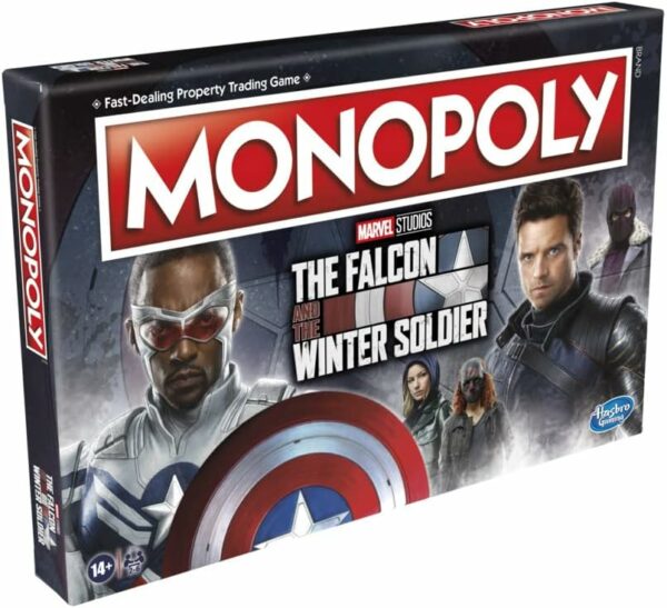Monopoly Marvel Studios The Falcon and The Winter Soldier Edition Board Game