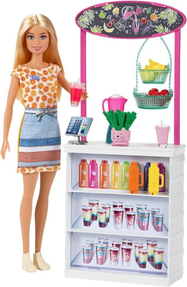 Barbie Wellness Smoothie Bar Playset - Image 2