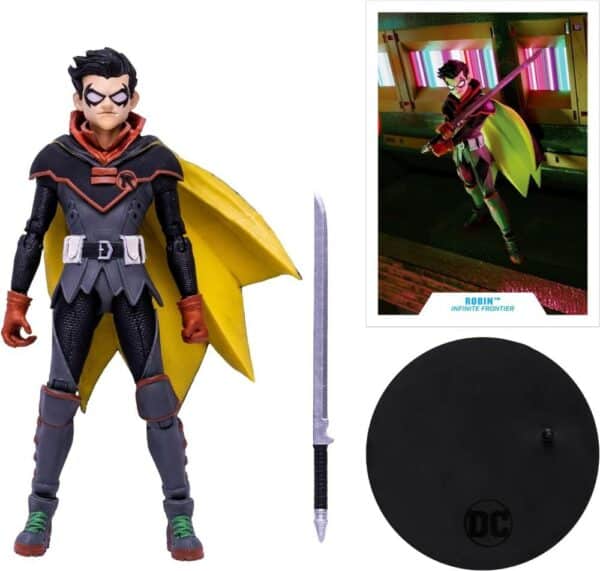 McFarlane DC Multiverse Robin Infinite Frontier Action Figure 18 cm - Image 3