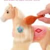 Dreamworks Spirit Stable Style Chica Linda (8 in), Foal Figure, Hair Tool & Styling Accessories, Brush, Mirror - Image 3