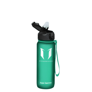 Super Sparrow Tritan Sport Bottle with straw 750ml Forest Green