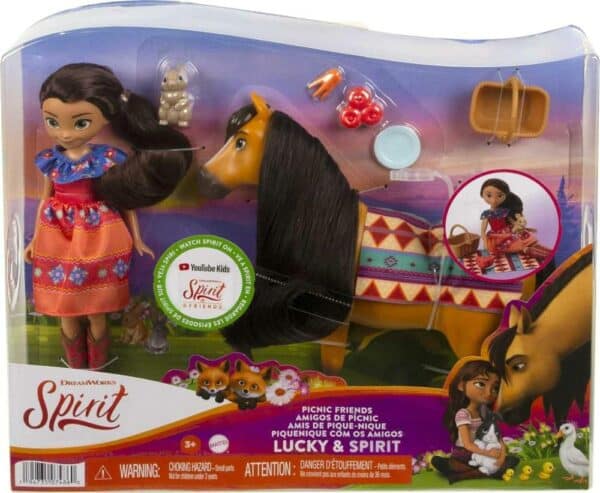 Spirit Picnic Friends Play Set with Spirit Horse and Lucky Doll