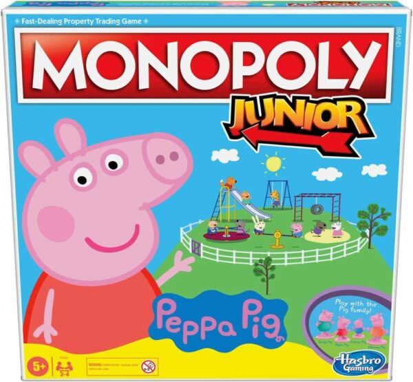 Monopoly Junior Peppa Pig Edition. Spanish Edition