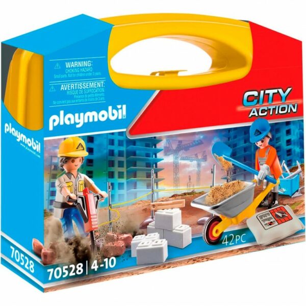 Playmobil City Action Construction Site Carry Case