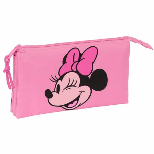 Triple Pencil Case Minnie Mouse Loving