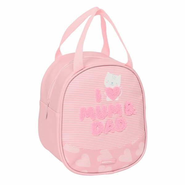Love Thermal Lunch Holder 19 x 22 x 14 cm Pink