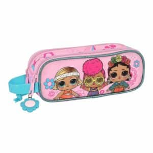 Double Pencil Case LOL Surprise Glow Girl