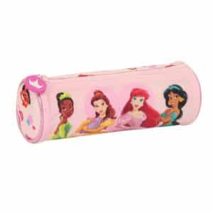 Round Pencil Case Disney Princess Summer
