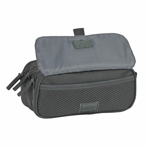 Triple Pencil Case Safta Basic Grey - Image 5